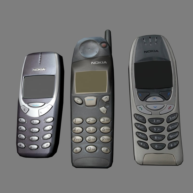 Nokia 3310 3d Model