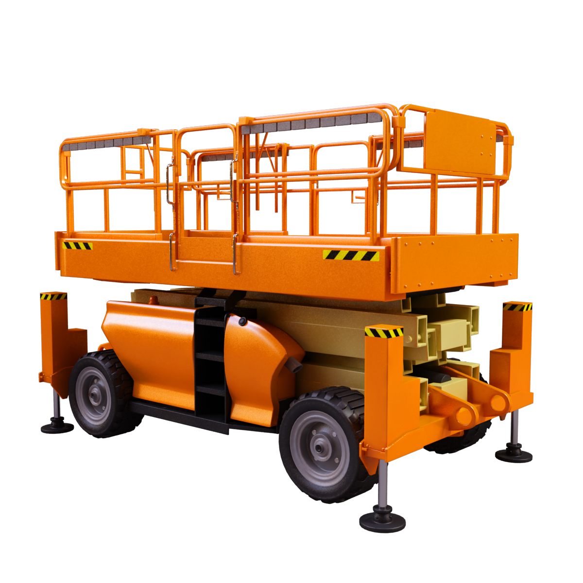 3d Model Scissor Lift