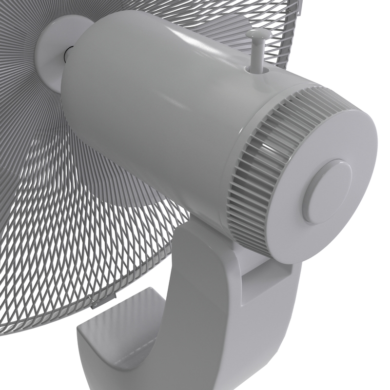stand fan honeywell 3d model
