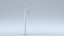 3d wind turbine model