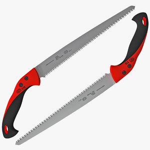 pruning saw 3d model