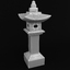 3ds max bell buddha statue