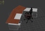 3ds max office desk chair