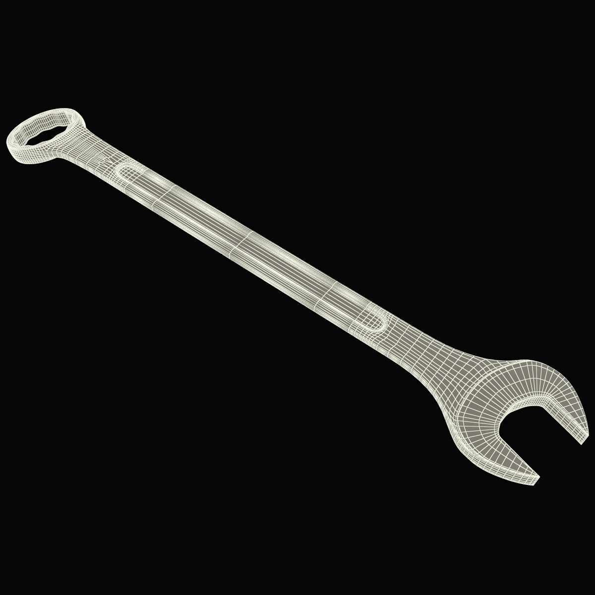 combination wrench 3d model
