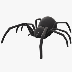radio controlled black widow 3d model