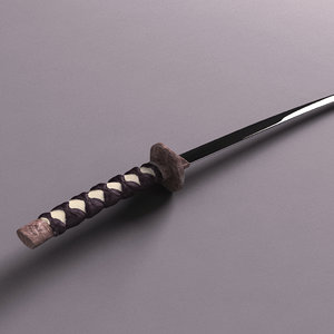 ancestor tachi sword 3d model
