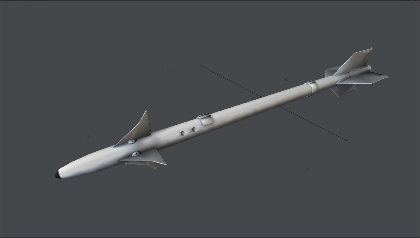 aim-9m sidewinder 3d model