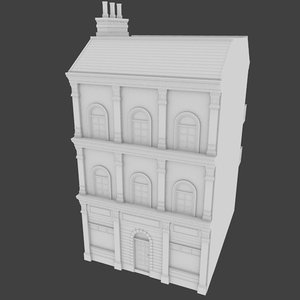 3d model store interior buildings