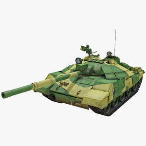 3d t-62m soviet main battle tank