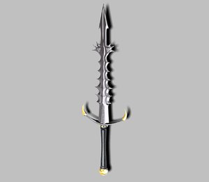 3d fantasy sword conqueror