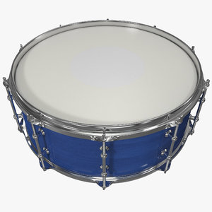 3d model snare drum