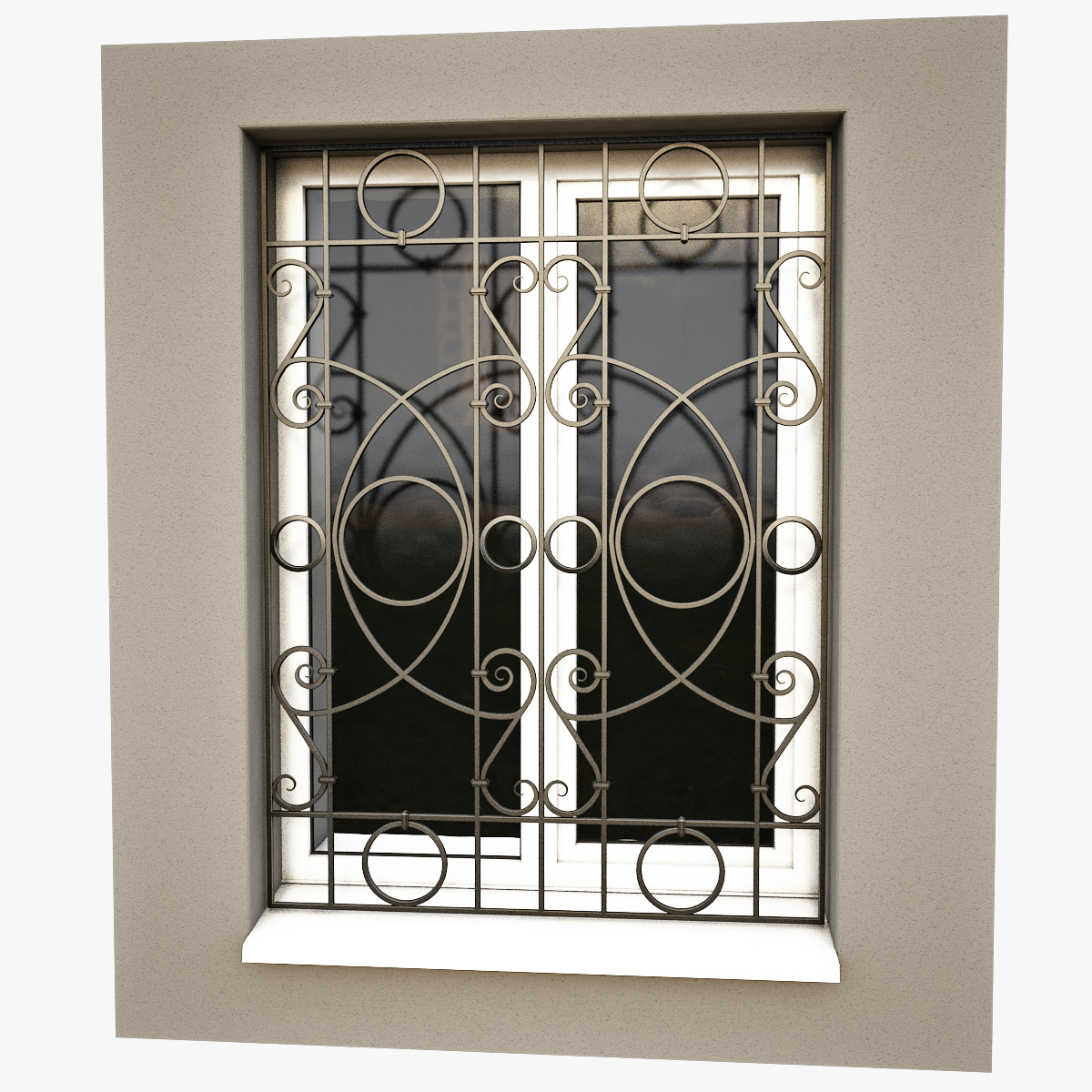 3d Model Windows Security Bars