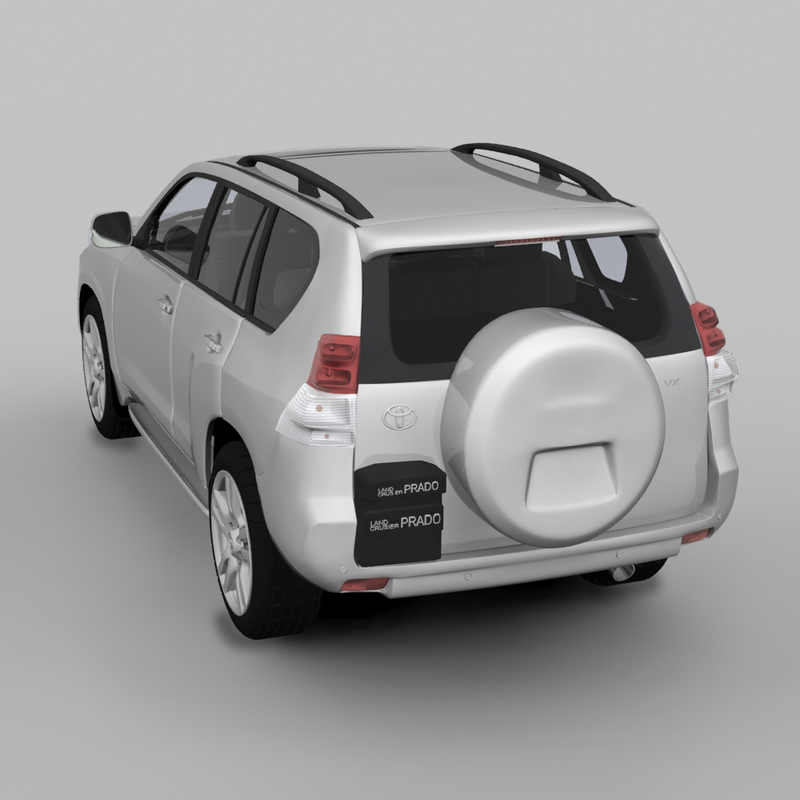 Toyota prado 3d model