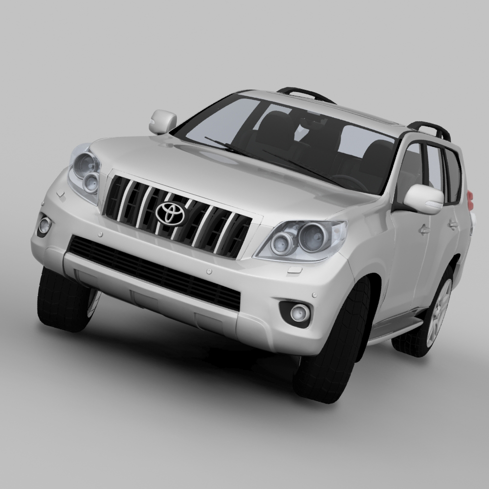 Toyota prado 3d model