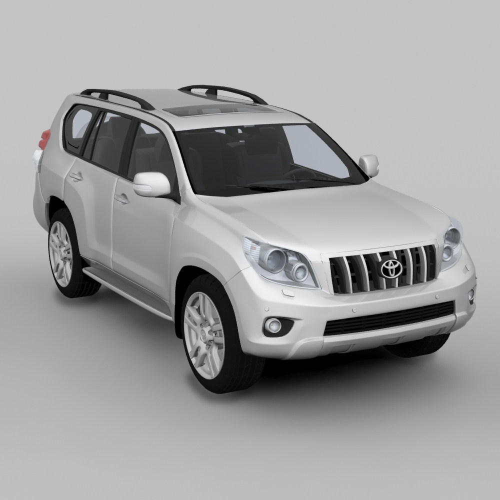 Toyota prado 3d model