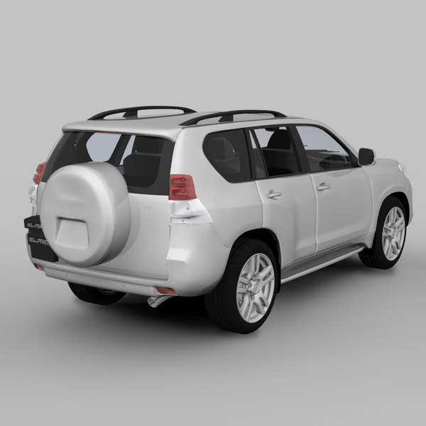 Toyota prado 3d model