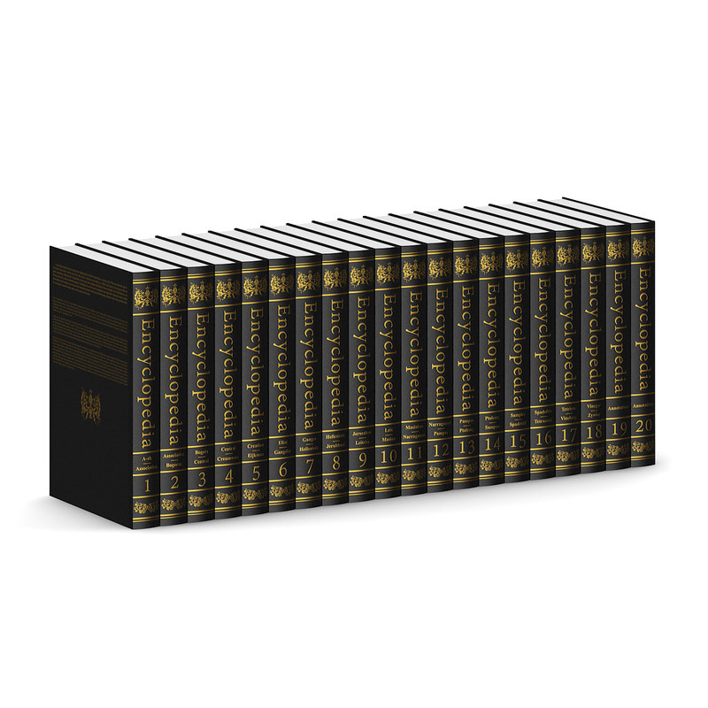 Encyclopedia Set Covered 3d Model