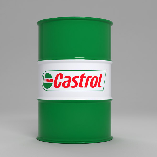 barrel castrol 3d max