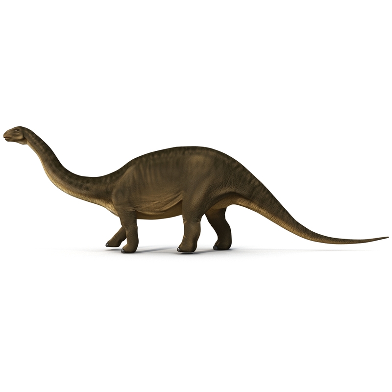 3d brontosaurus