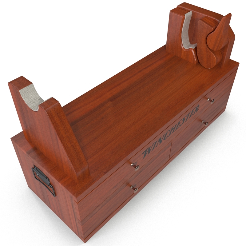 3d winchester gun cleaning station model