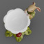 3d model of egg cup leaves bunny