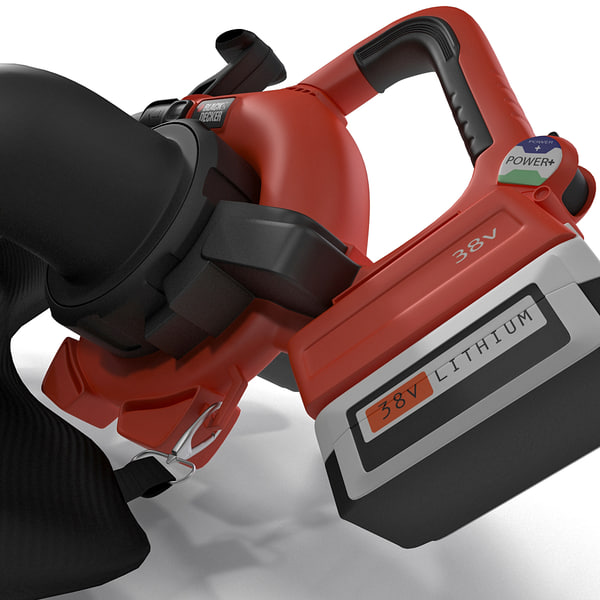 max cordless leaf blower black