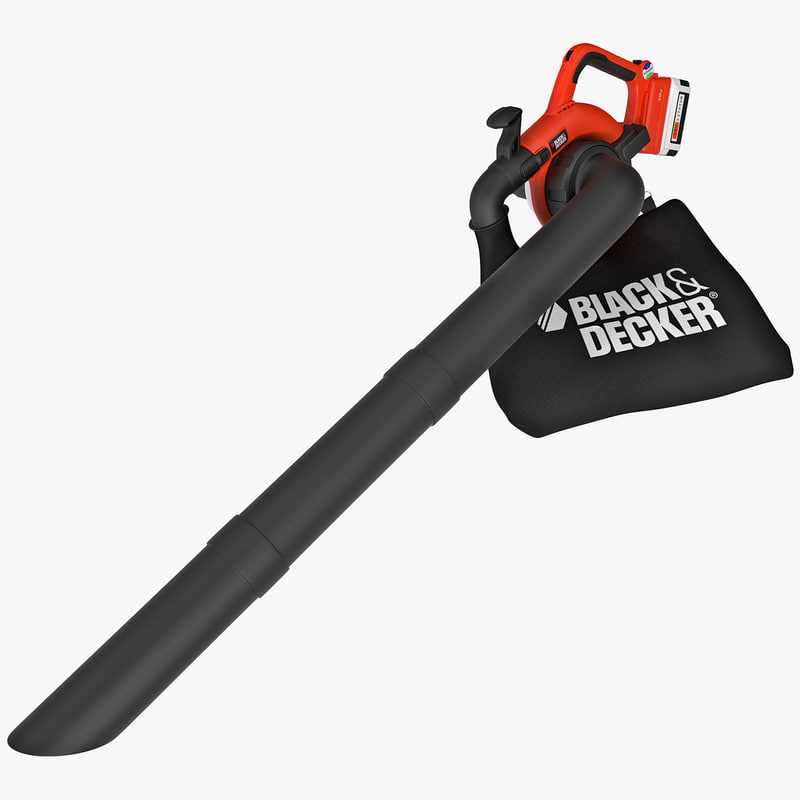 max cordless leaf blower black