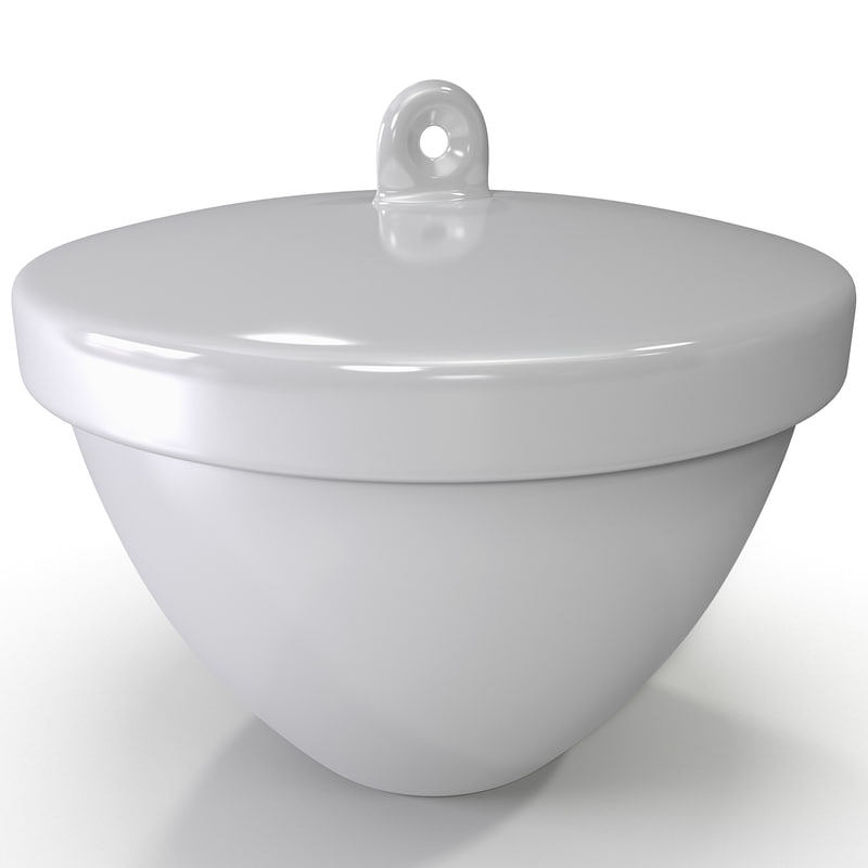 3d model crucible lid
