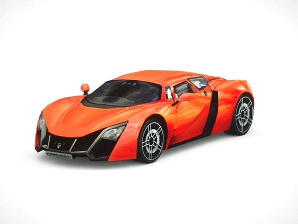 3d Marussia B2 2013 Model