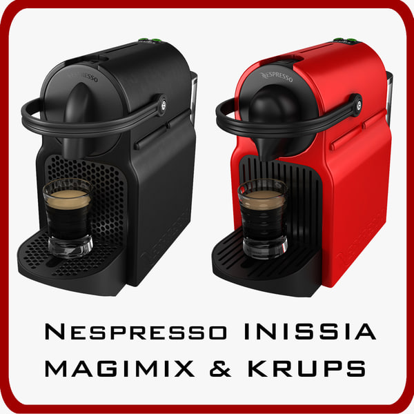 nogmaals voor Grote hoeveelheid nespresso inissia magimix krups 3d max