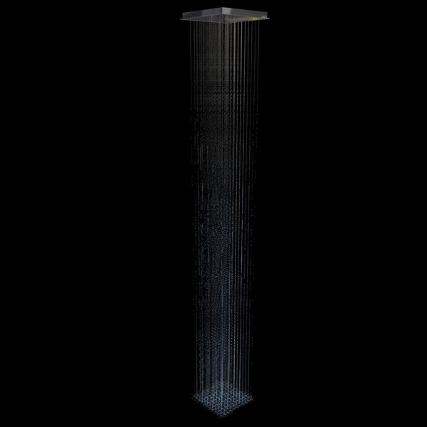 3d Model Ceiling Hand Shower Water