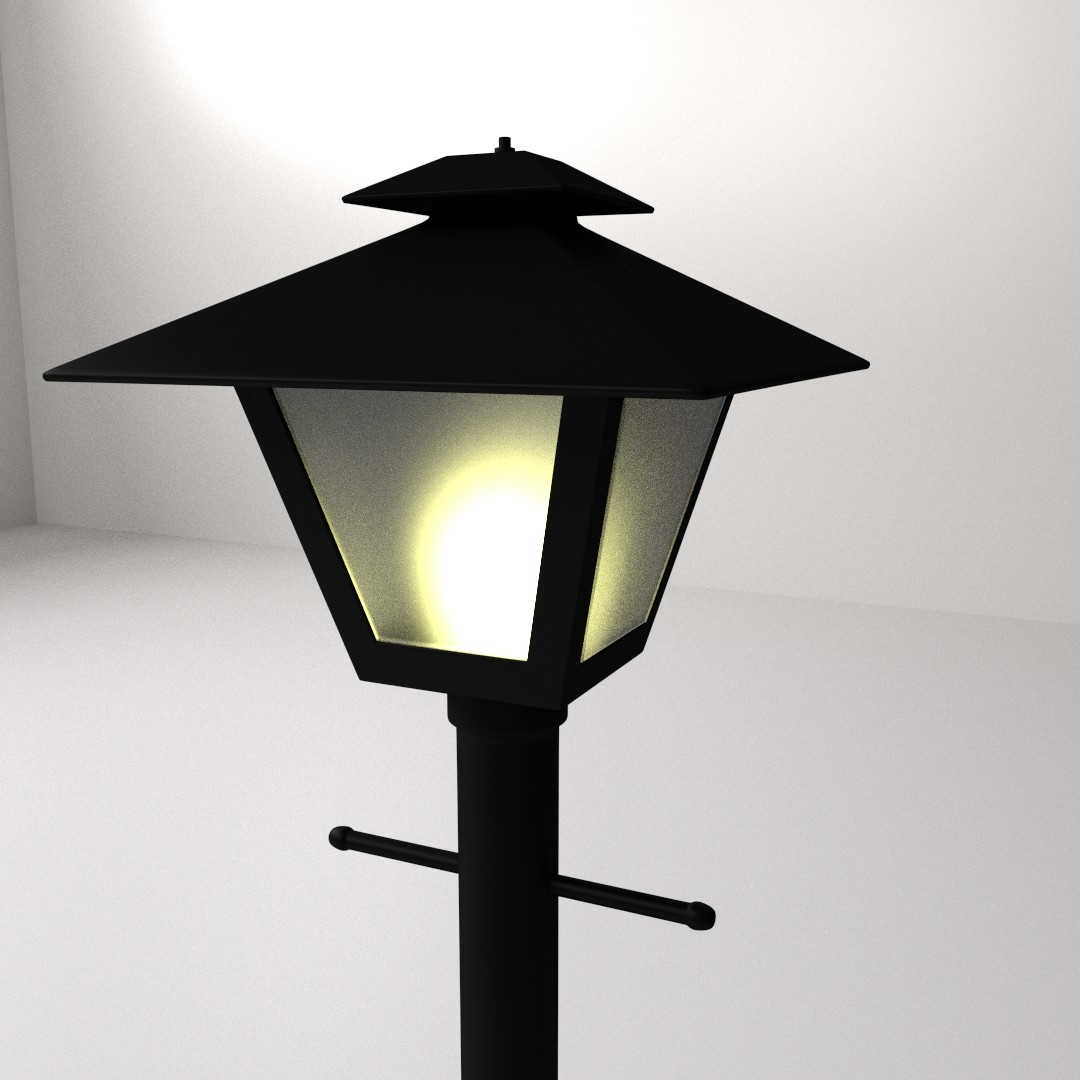 light post 3d model