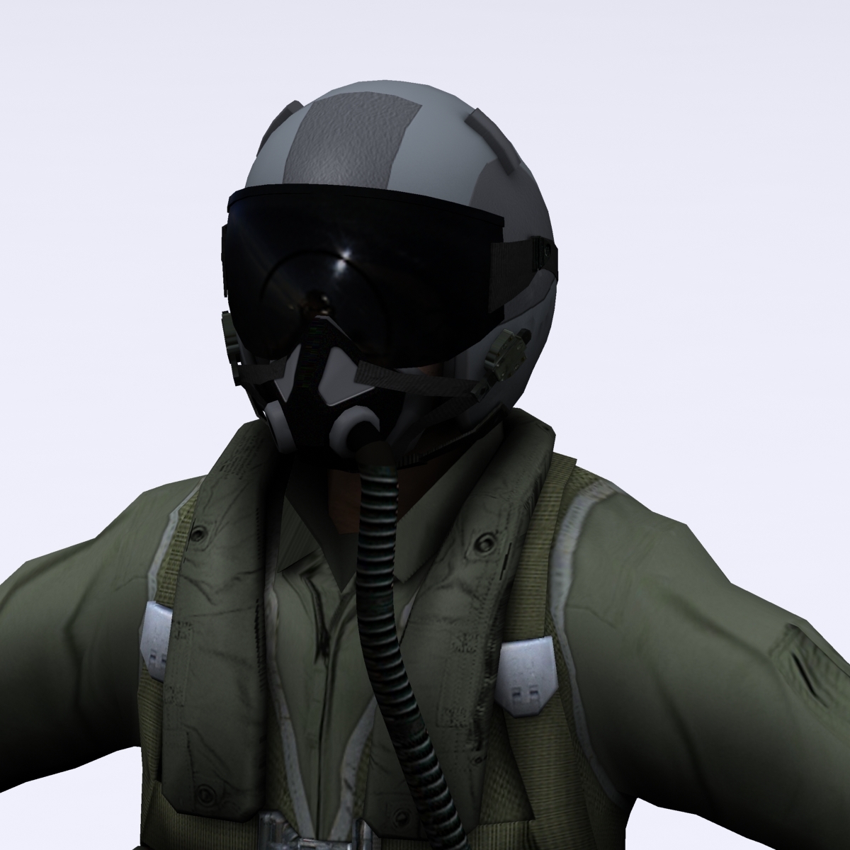 modern fighter pilot character