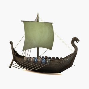 c4d ship viking