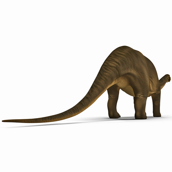 realistic brontosaurus