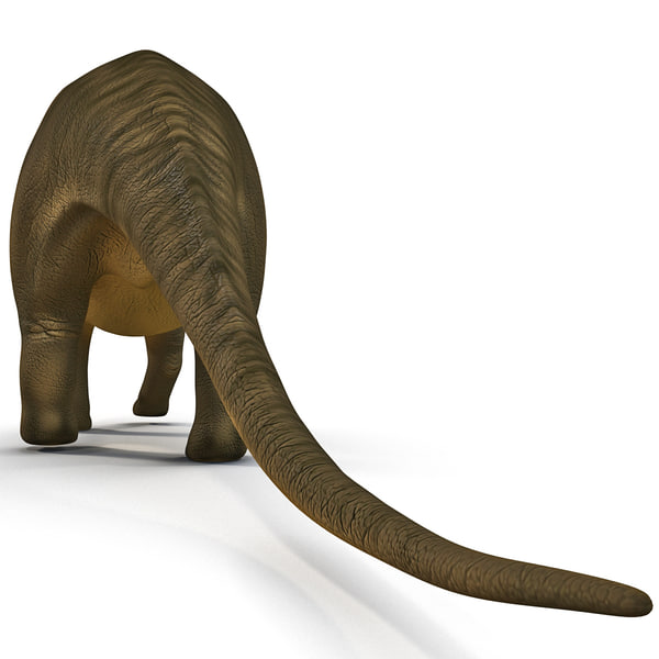 3d brontosaurus