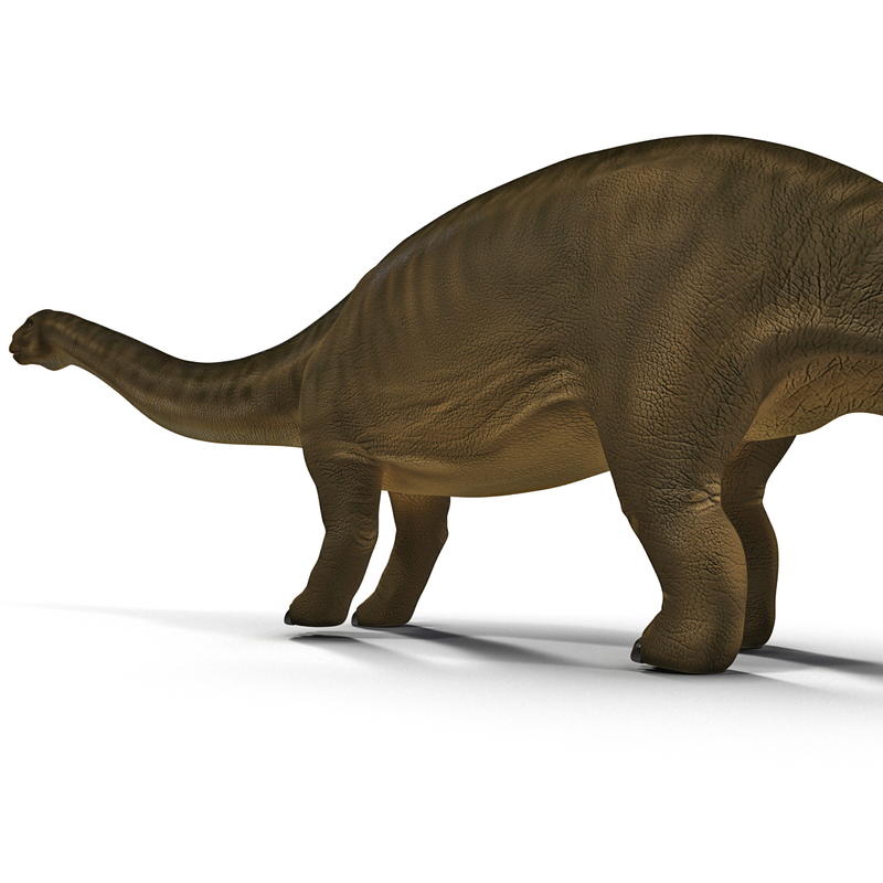 brontosaurus view in 3d