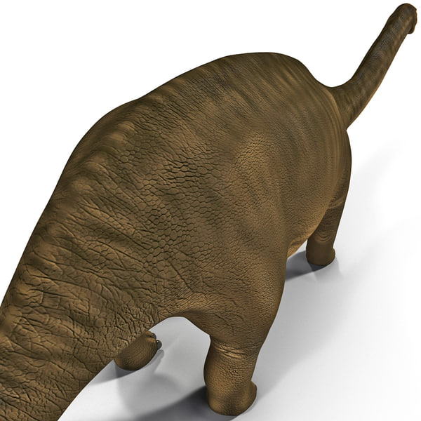 3d brontosaurus