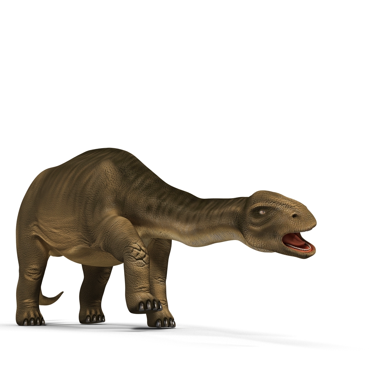 brontosaurus view in 3d