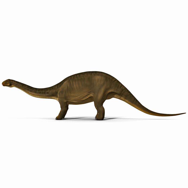 brontosaurus 3d