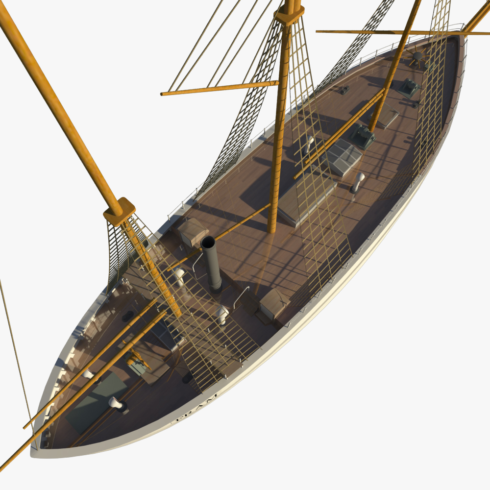 fram ship 3d max