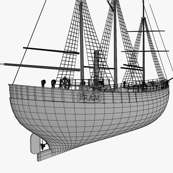 fram ship 3d max