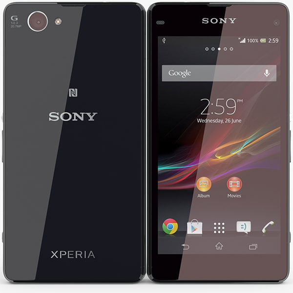 residentie probleem Ophef 3d model sony xperia z1 compact