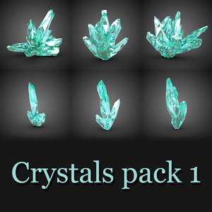 3ds max 6 crystals