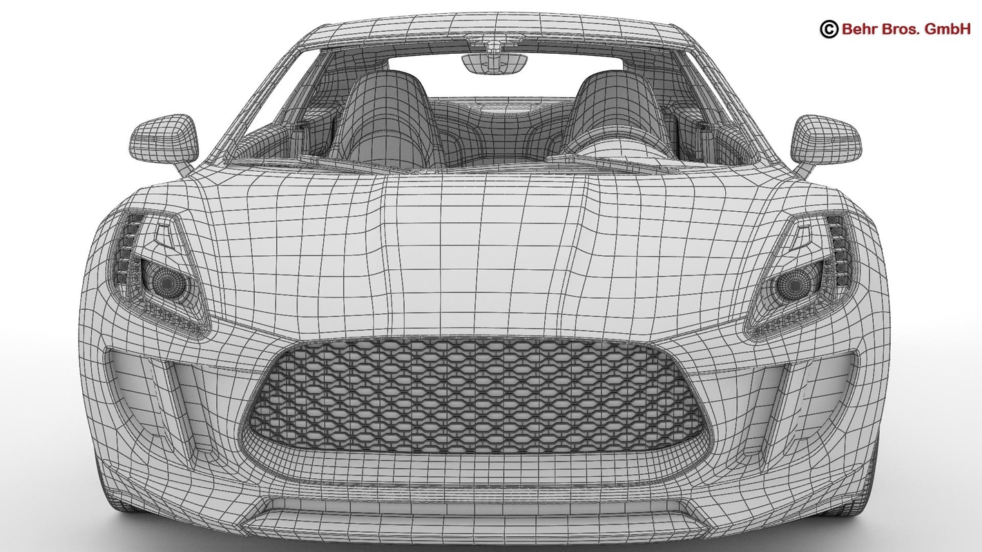 Car 3 d. Car Sport 3d model.