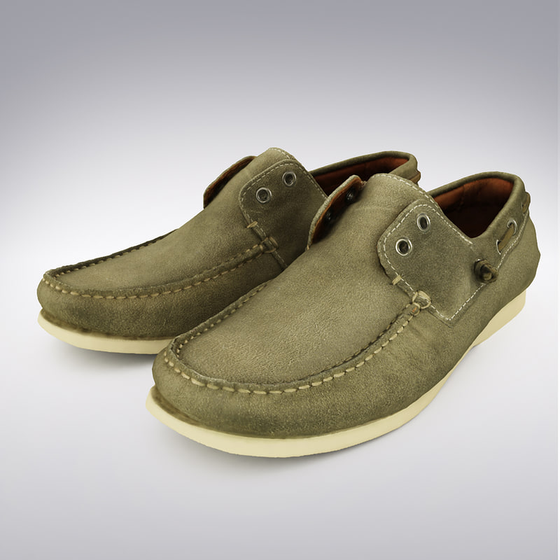 maya leather loafer shoe scanning