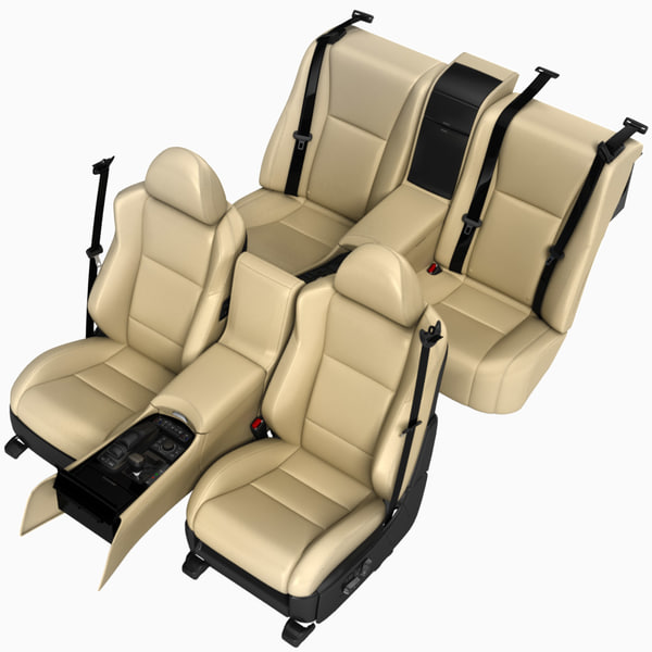 Car Seat 3d Models For Download Turbosquid