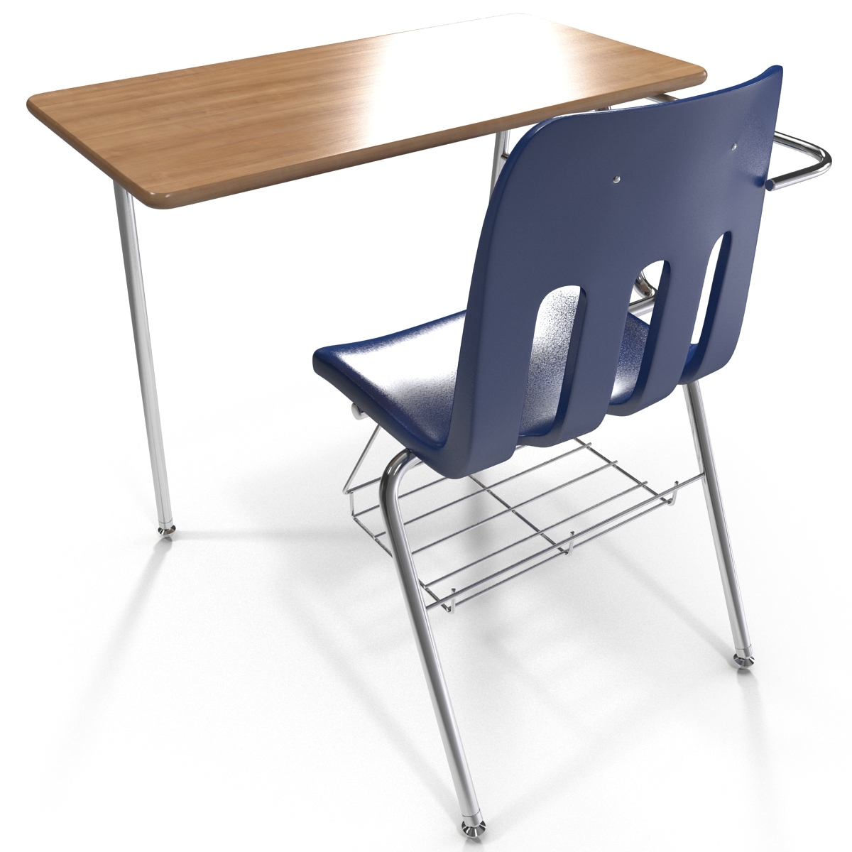 students desk 3d model