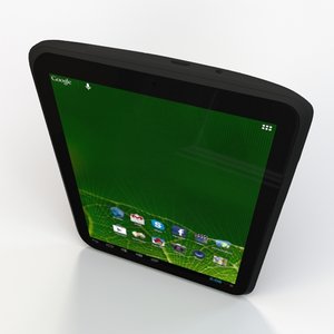 3d tablet pc model