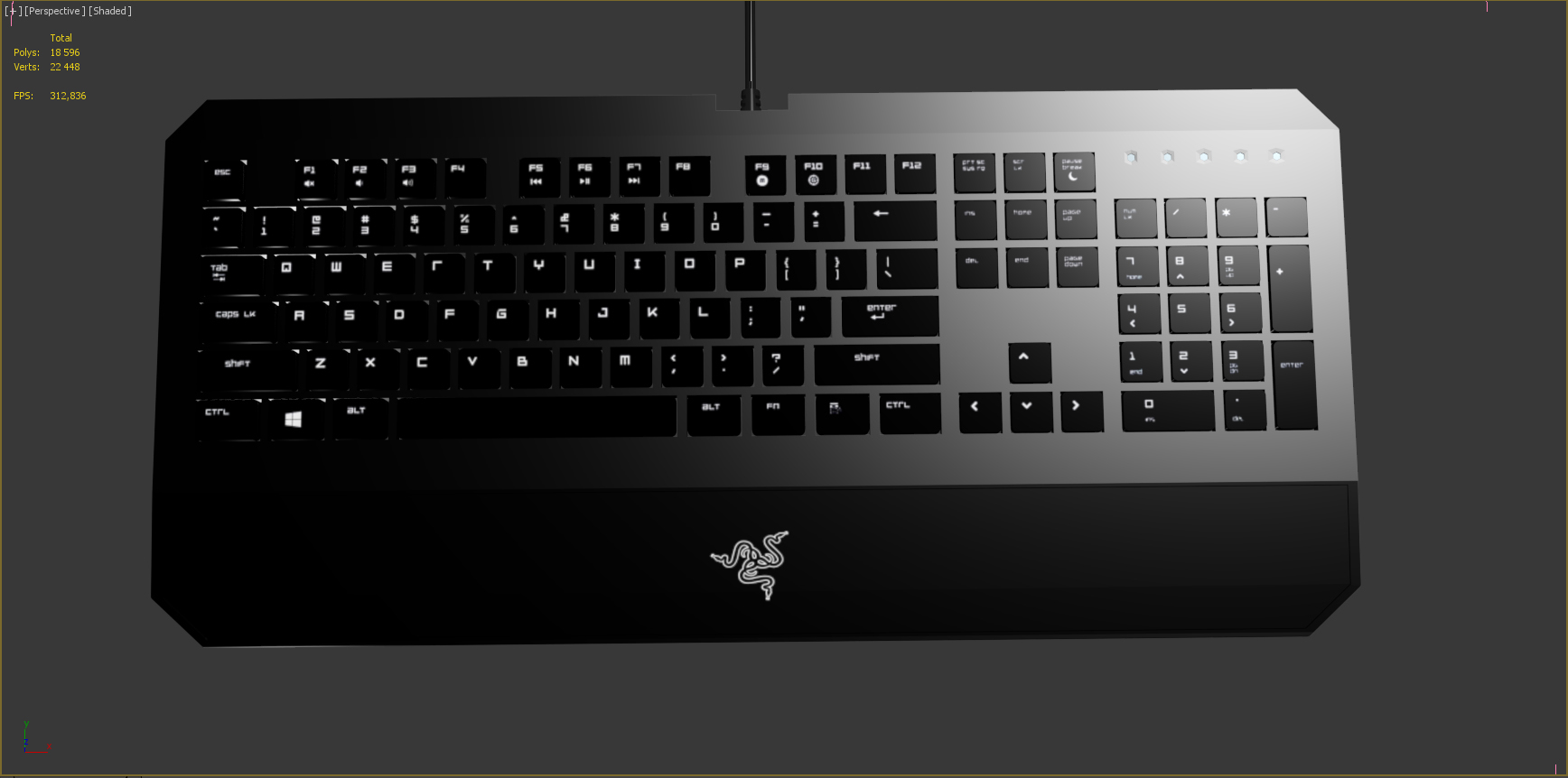 Клавиатура razer deathstalker essential 2014 как включить подсветку